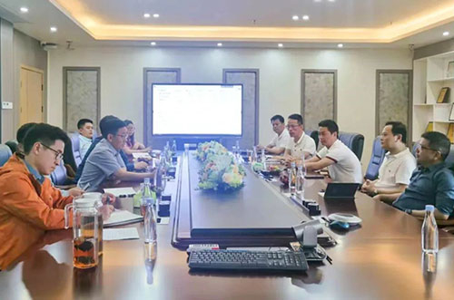 厦门市集美区副区长曾胜军一行走访leyu.com指导工作
