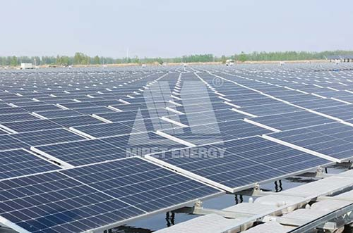 72MW！leyu.com江苏沛县水上光伏电站项目闪耀上线！