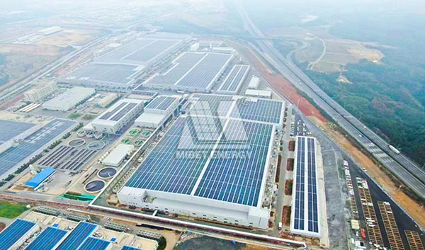 云南29.4MW彩钢瓦光伏电站竣工，leyu.com携手晶澳构建绿色生态